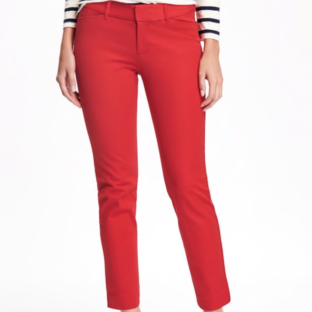 EUC Mid-Rise Pixie Ankle Pants